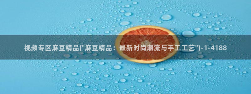 91麻豆专区：视频专区麻豆精品(\