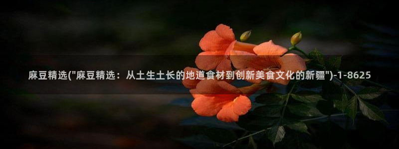 麻豆精品：麻豆精选(\