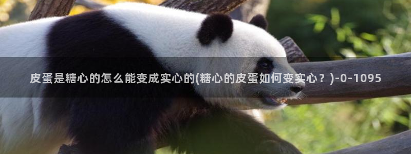糖心txvlog：皮蛋是糖心的怎么能变成实心的(糖心的皮蛋如